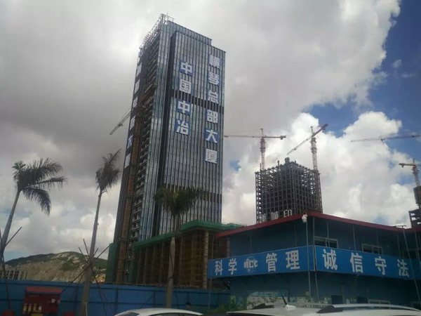 中*中冶橫琴總部大廈項目，淞江內外壓平衡波紋補償器，上海內外壓平衡波紋補償器