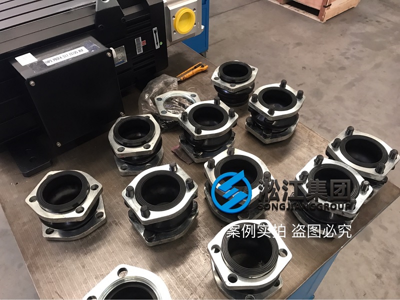 【安裝現場】注塑機液壓泵抽油橡膠避震喉“ASA NG80”