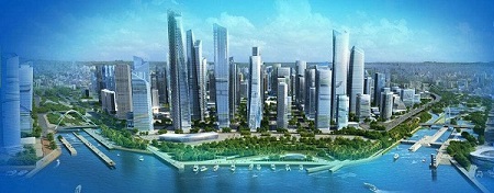 深圳前海集中供冷系統“白天供冷,夜間蓄冰” 深圳前海集中供冷系統“白天供冷,夜間蓄冰”